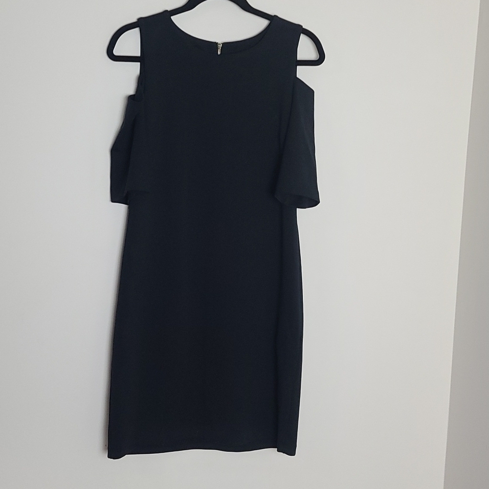 Michael Kors black zipper dress